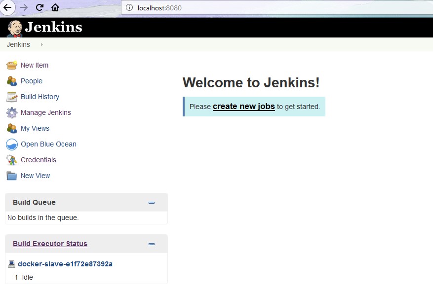 Jenkins Hosted on Docker